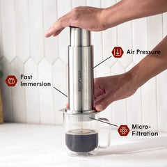 AeroPress Recipe Bundle - Steel