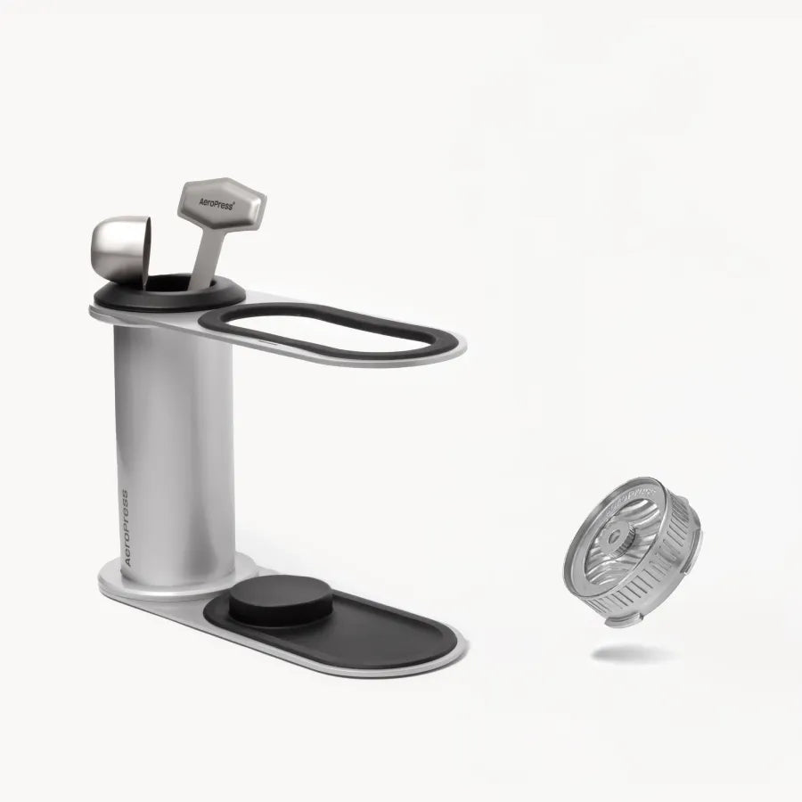 AeroPress Flow Control Station – Stainless Steel