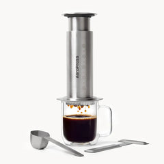 AeroPress Coffee Maker - Steel