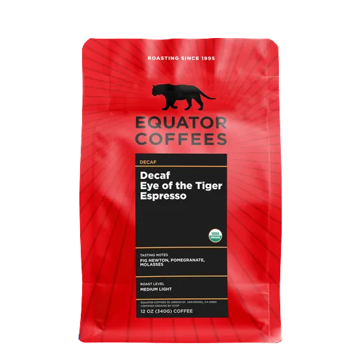 Decaf Eye Of The Tiger 12 oz