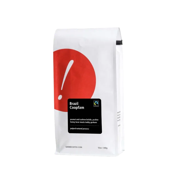 Brazil Coopfam Certified Fairtrade 12 oz