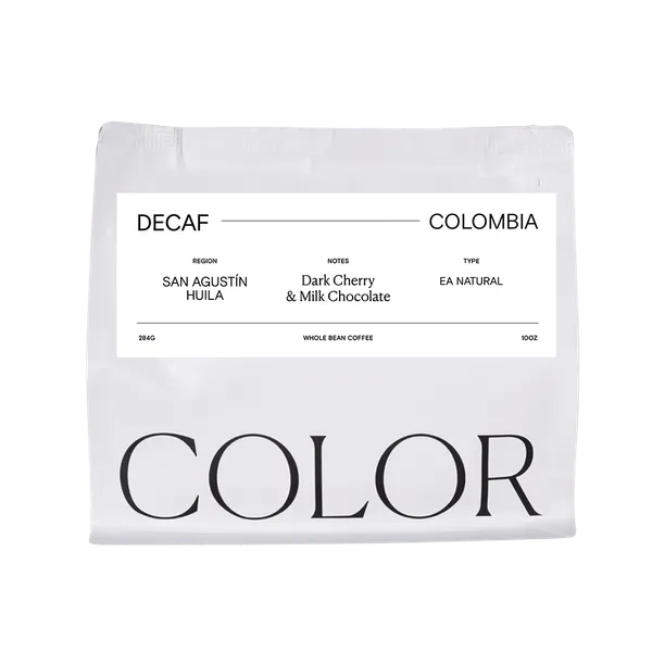 Decaf Colombia San Agustin 10 oz