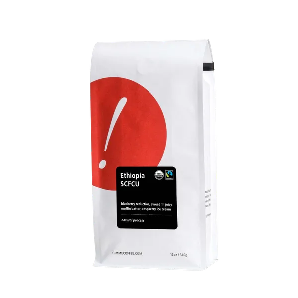 Ethiopia SCFCU Fairtrade Organic 12 oz